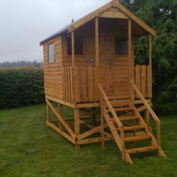 8ft x 6ft Rustic treehouse