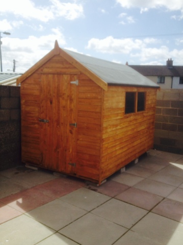 10ft x 6ft Rustic shed